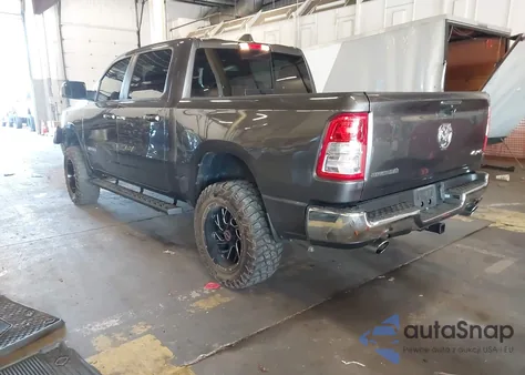 2021 Ram 1500 Big Horn 4X4 5'7 Box from USA, damaged, VIN 1C6SRFFT2MN808269